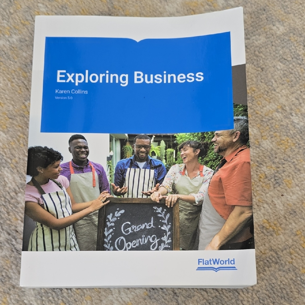 Exploring Business Textbook by FlatWorld